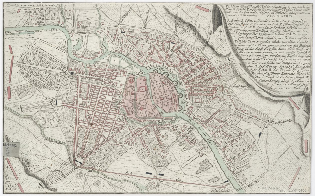 Berlin terve 1760 alkotó: Unbekannt