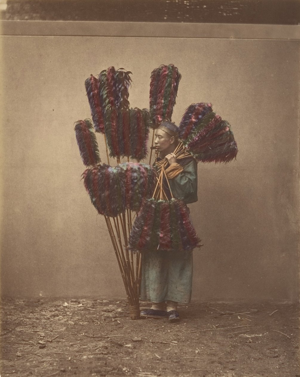 Plumassier, 1870-es évek. alkotó: Unbekannt
