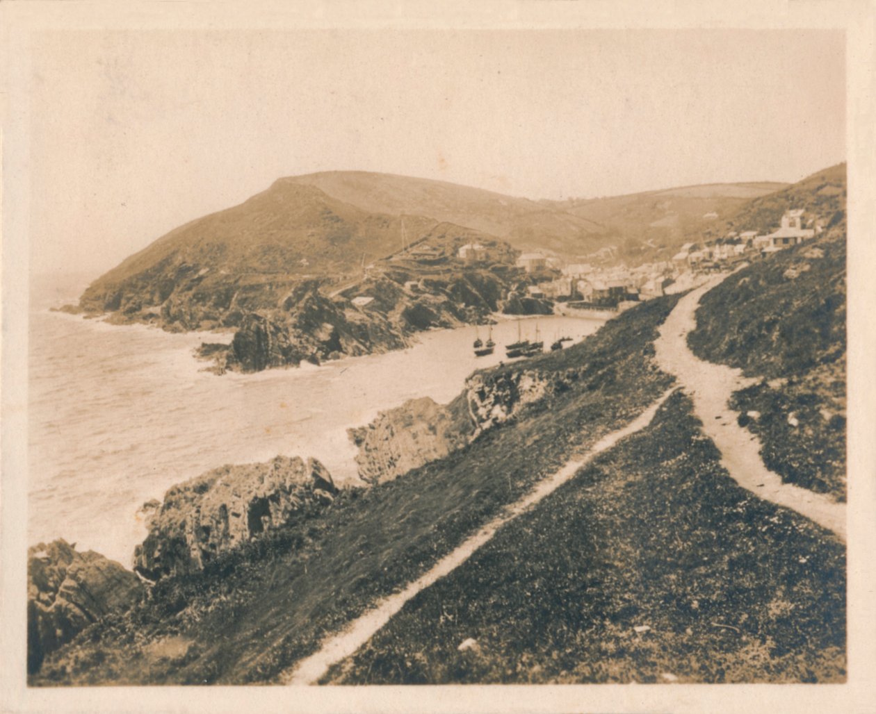 Polperro a kilátóból, 1927 alkotó: Unbekannt