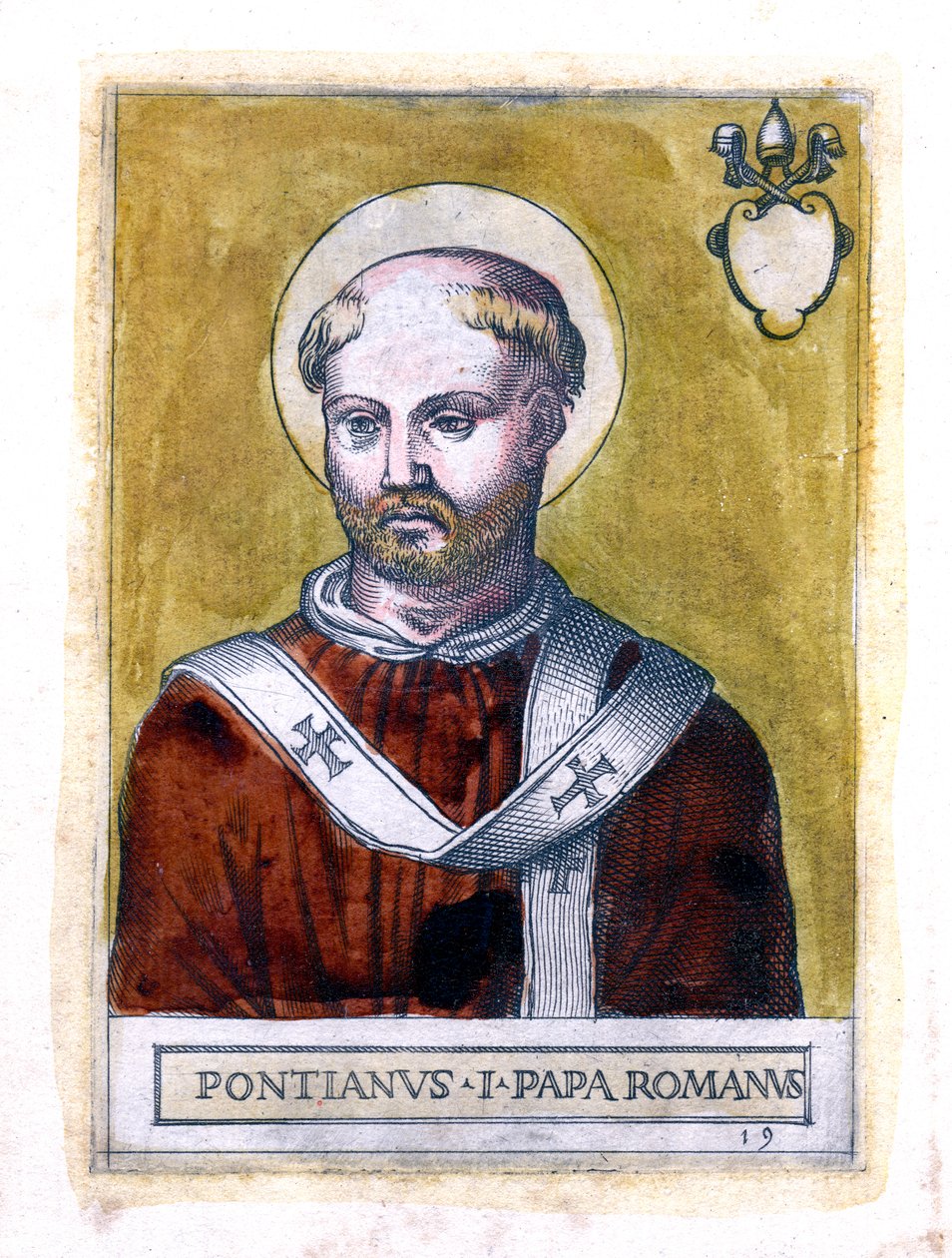 I. Pontianus pápa alkotó: Unbekannt
