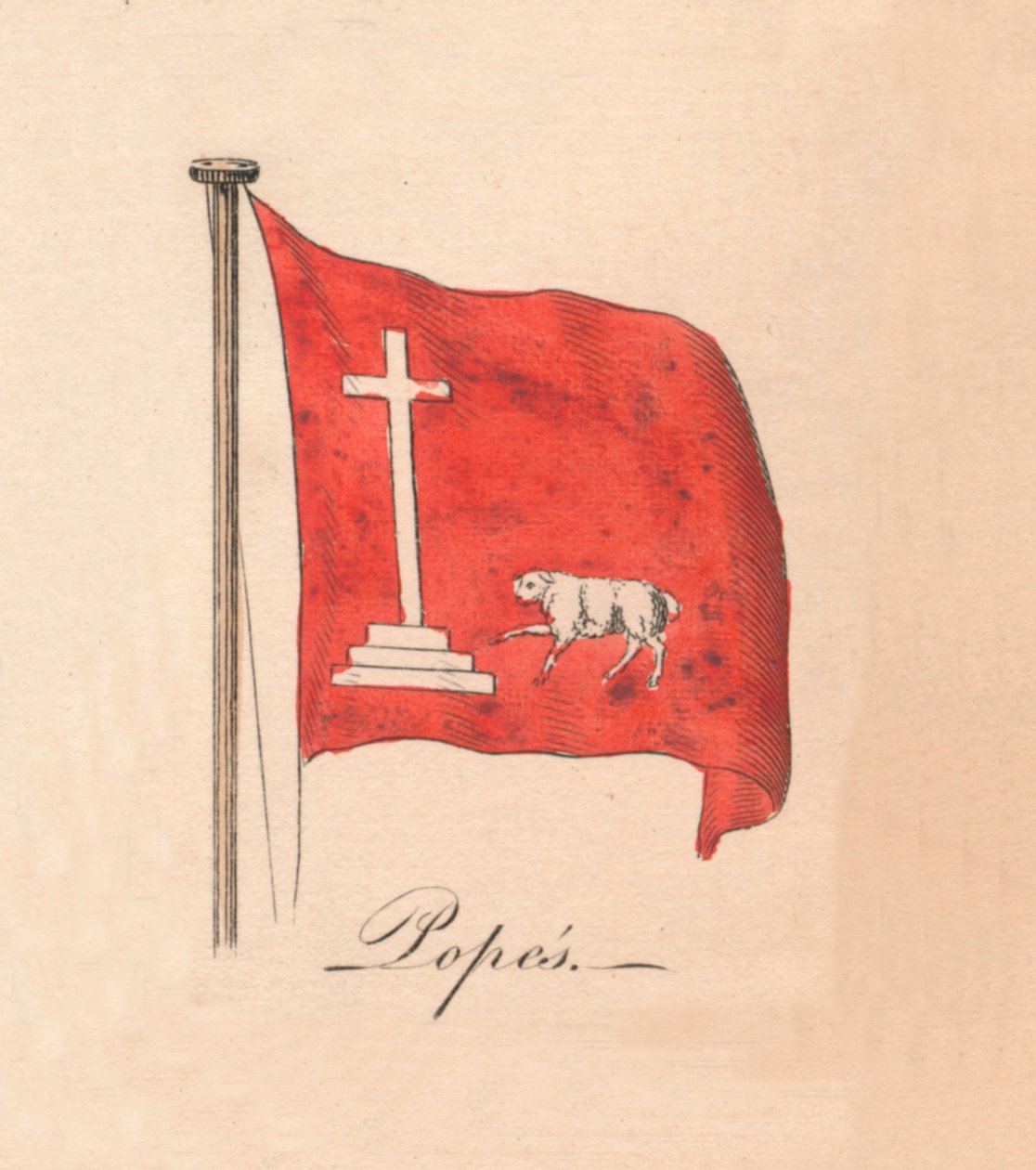 Pápák, 1838 alkotó: Unbekannt