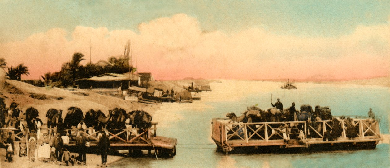 Port Said - Kantara falu, 1918-c1939. alkotó: Unbekannt