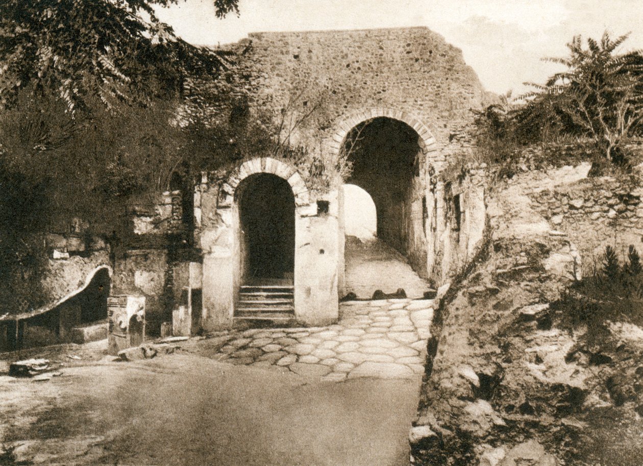 Porta marina, Pompeii, Olaszország, 1900-as évek alkotó: Unbekannt