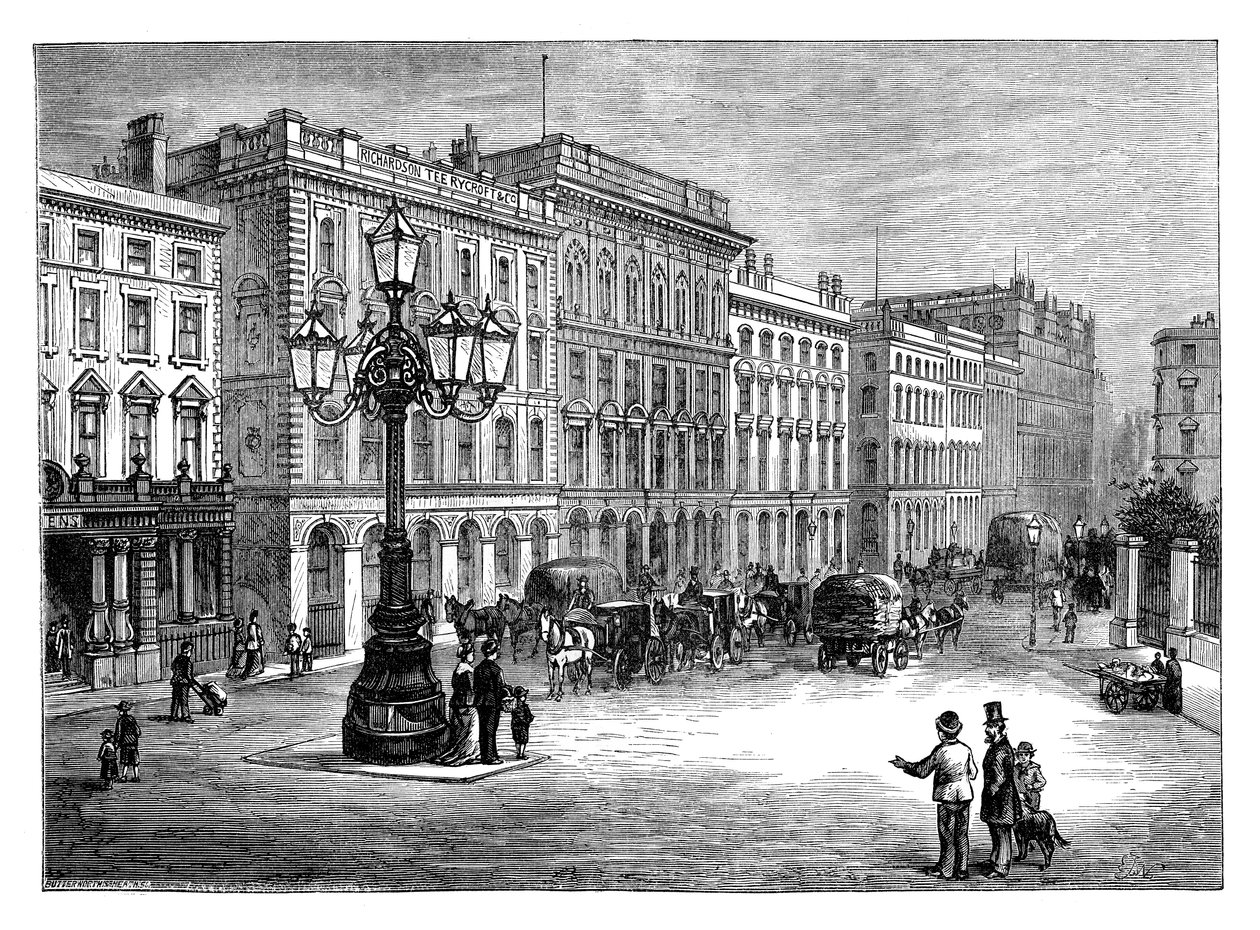 Portland Street, Manchester, 19. század vége alkotó: Unbekannt