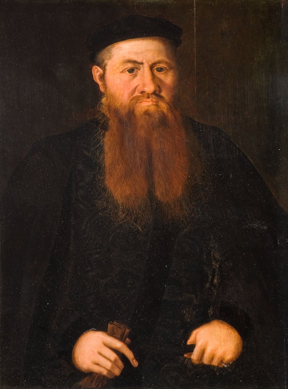 Egy öregember portréja, 1500-1600. alkotó: Unbekannt