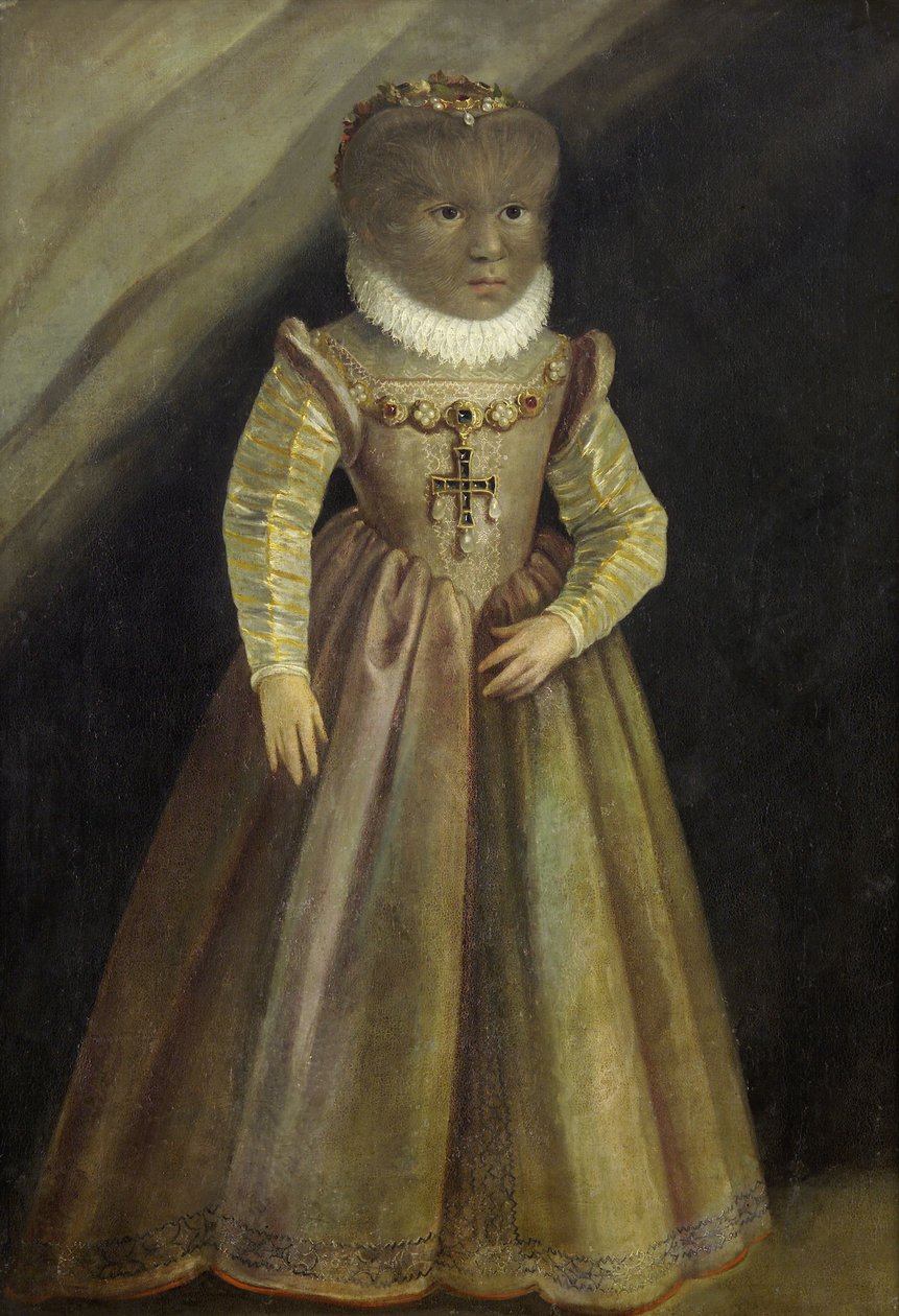 Antonietta Gonsalvus portréja , c. 1580. alkotó: Unbekannt