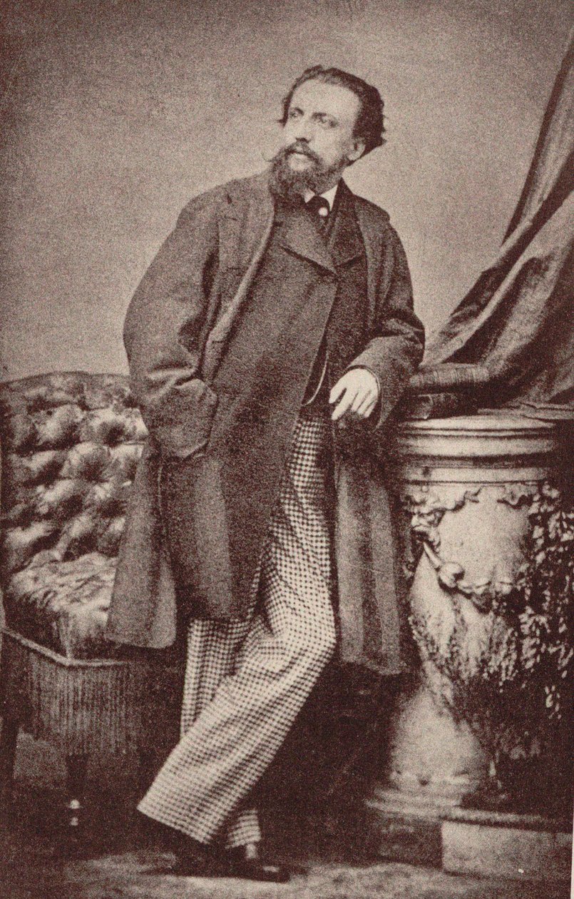 Arthur Kalkbrenner portréja 1828-1869, 1860. alkotó: Unbekannt