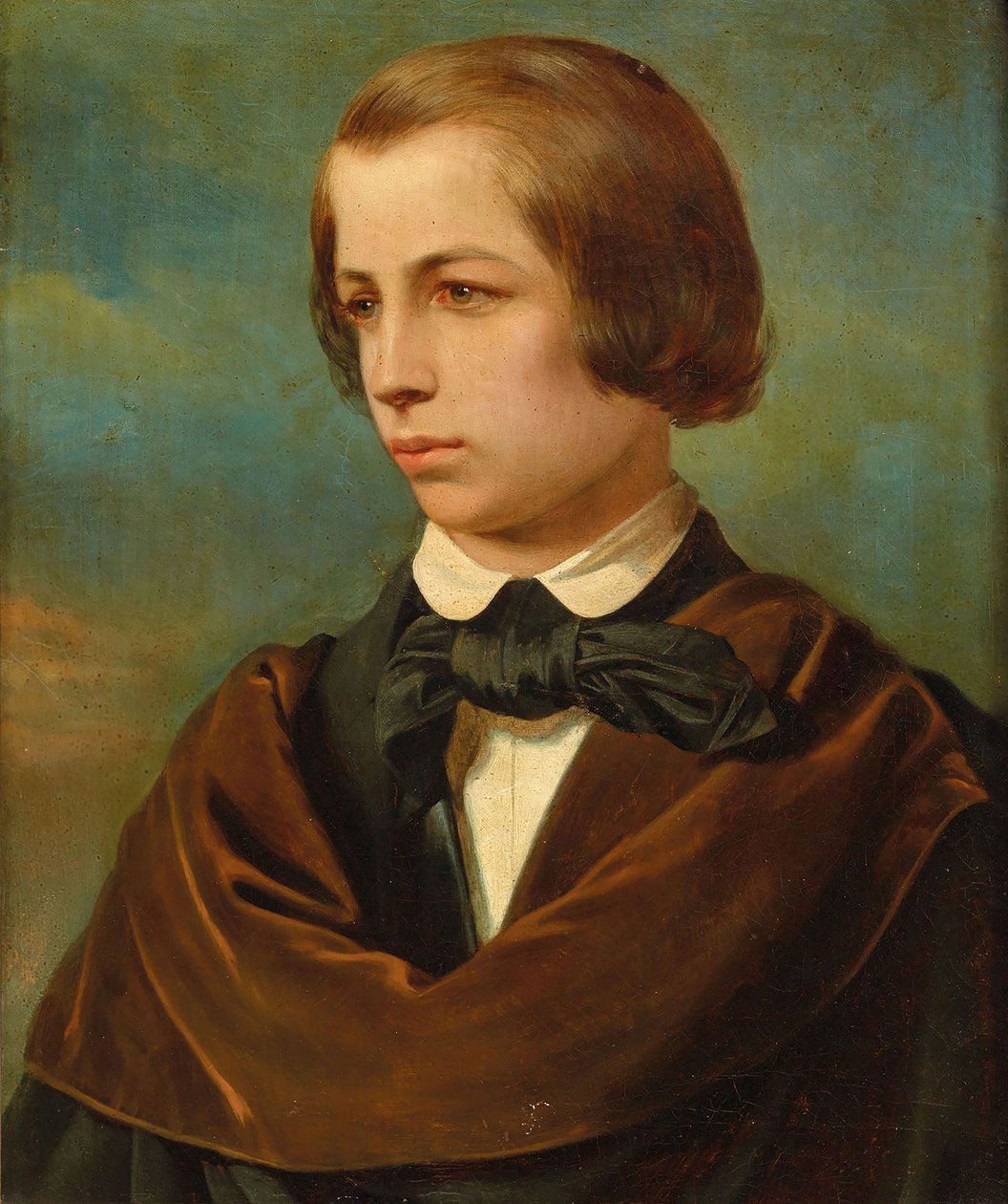 Liszt Ferenc portréja 1811-1886, c. 1830. alkotó: Unbekannt