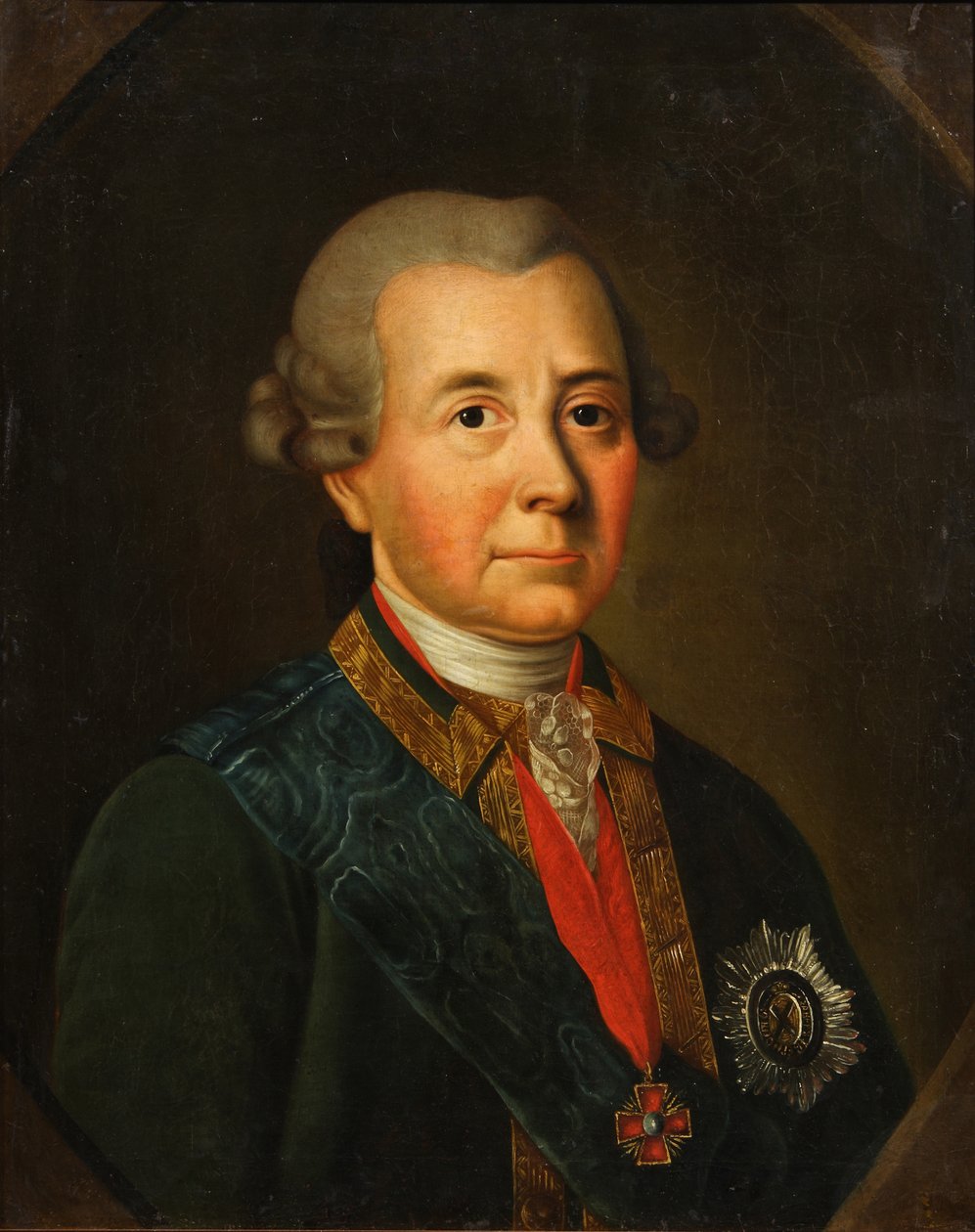 Fjodor Ivanovics Wadkowski portréja 1712-1783 alkotó: Unbekannt