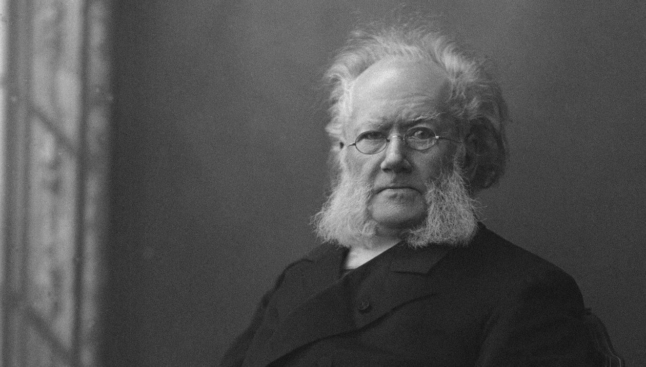 Henrik Ibsen portréja 1828-1906 alkotó: Unbekannt