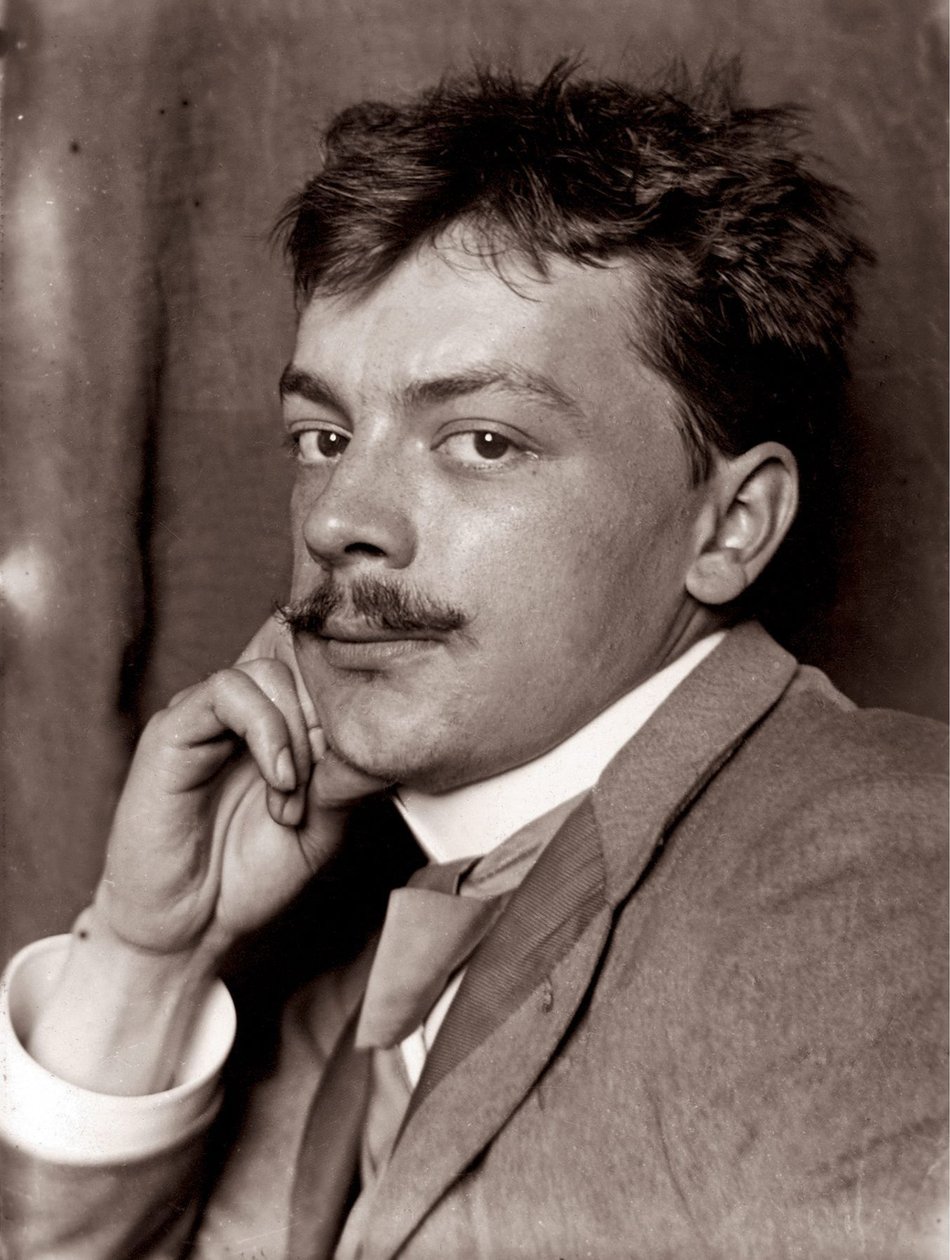 Koloman Moser portréja, 1890. alkotó: Unbekannt