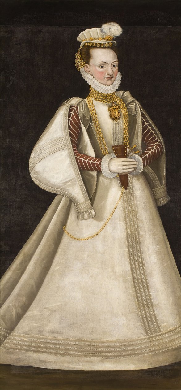 Rosenberg Perchta portréja 1425-1476. alkotó: Unbekannt