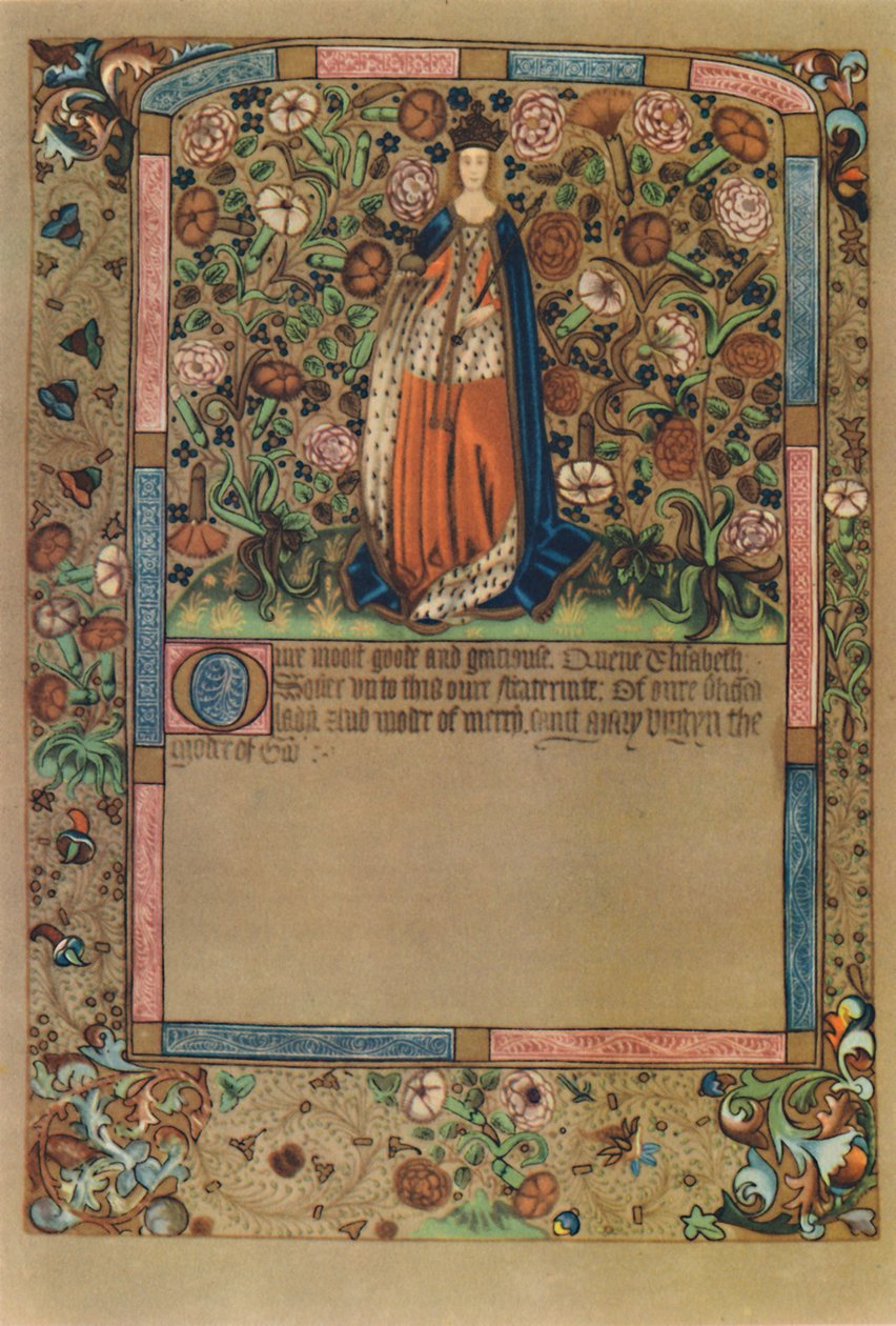Erzsébet királynő portréja..., c1441-1689, 1948. alkotó: Unbekannt