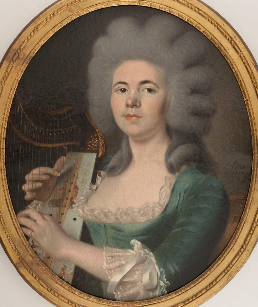 Rosalie Dugazon portréja 1755-1821, 1787. alkotó: Unbekannt
