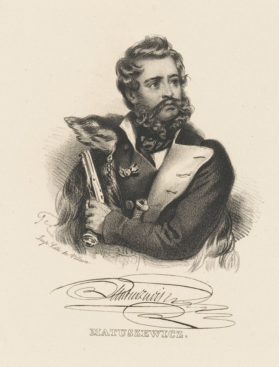 Wincenty Matuszewicz portréja 1801-1830. alkotó: Unbekannt