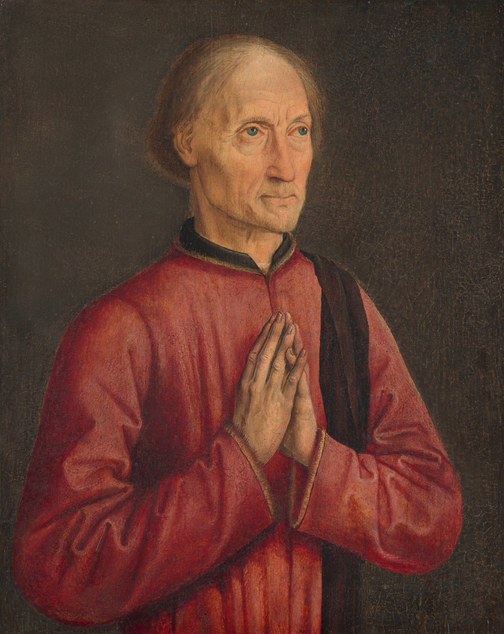 Egy adományozó portréja, c. 14701475. alkotó: Unbekannt