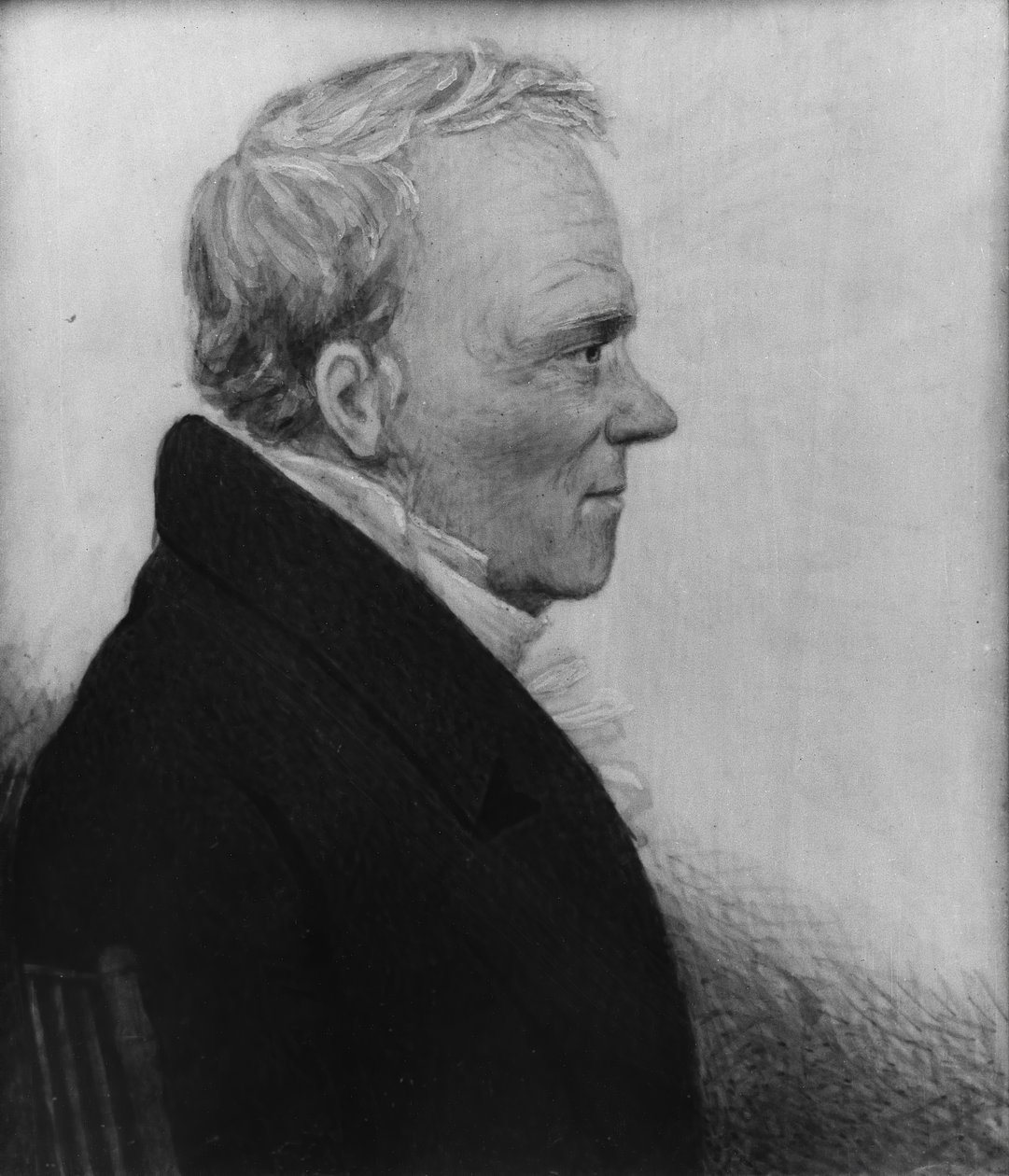 Egy úriember portréja, kb. 1820. alkotó: Unbekannt