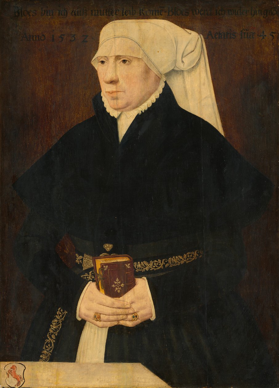 Hölgyportré, 1532. alkotó: Unbekannt