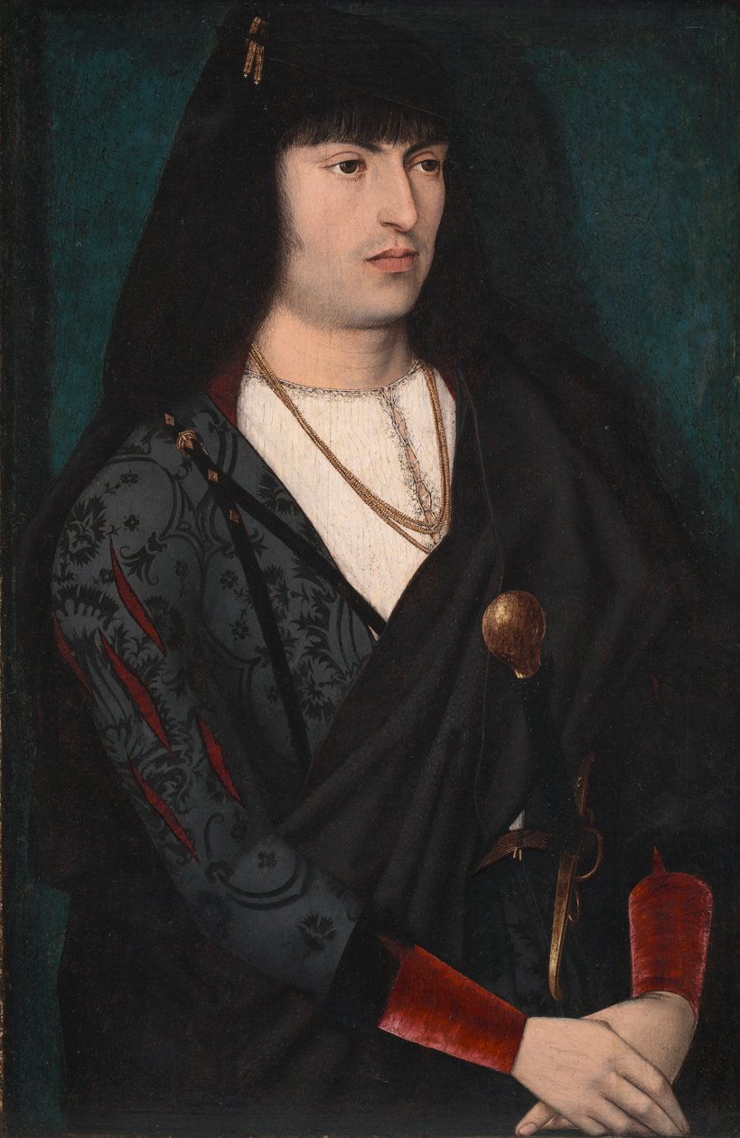 Férfi portréja, c. 1480-1500. alkotó: Unbekannt
