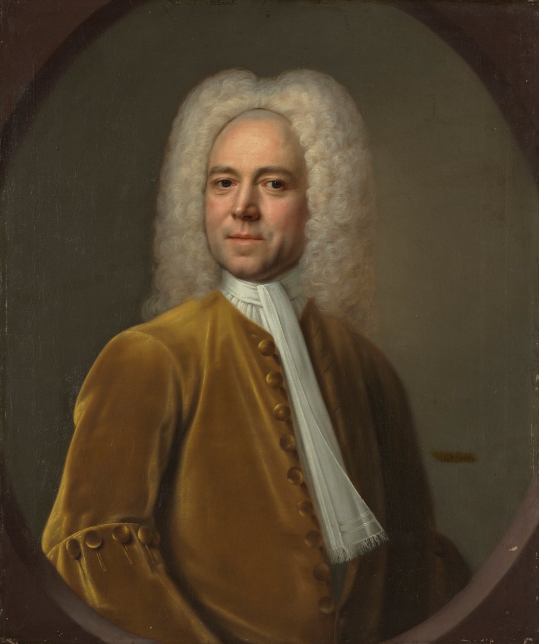 Férfi portréja, c. 1730. alkotó: Unbekannt