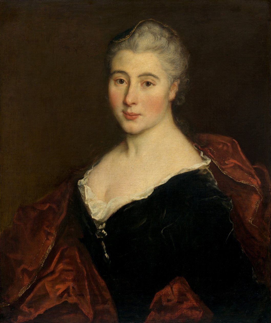 Női portré, c. 1711. alkotó: Unbekannt