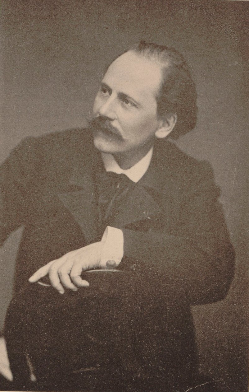 Jules Massenet zeneszerző portréja 1842-1912. alkotó: Unbekannt