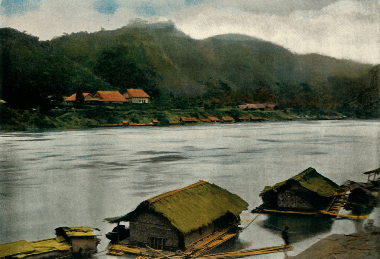 Trai-Hut Posta, Gólyaház, 1900. alkotó: Unbekannt