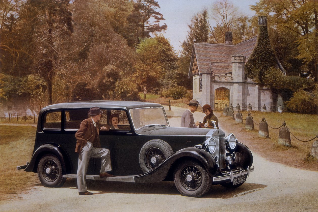 Rolls-Royce autókat reklámozó plakát, 1939 alkotó: Unbekannt