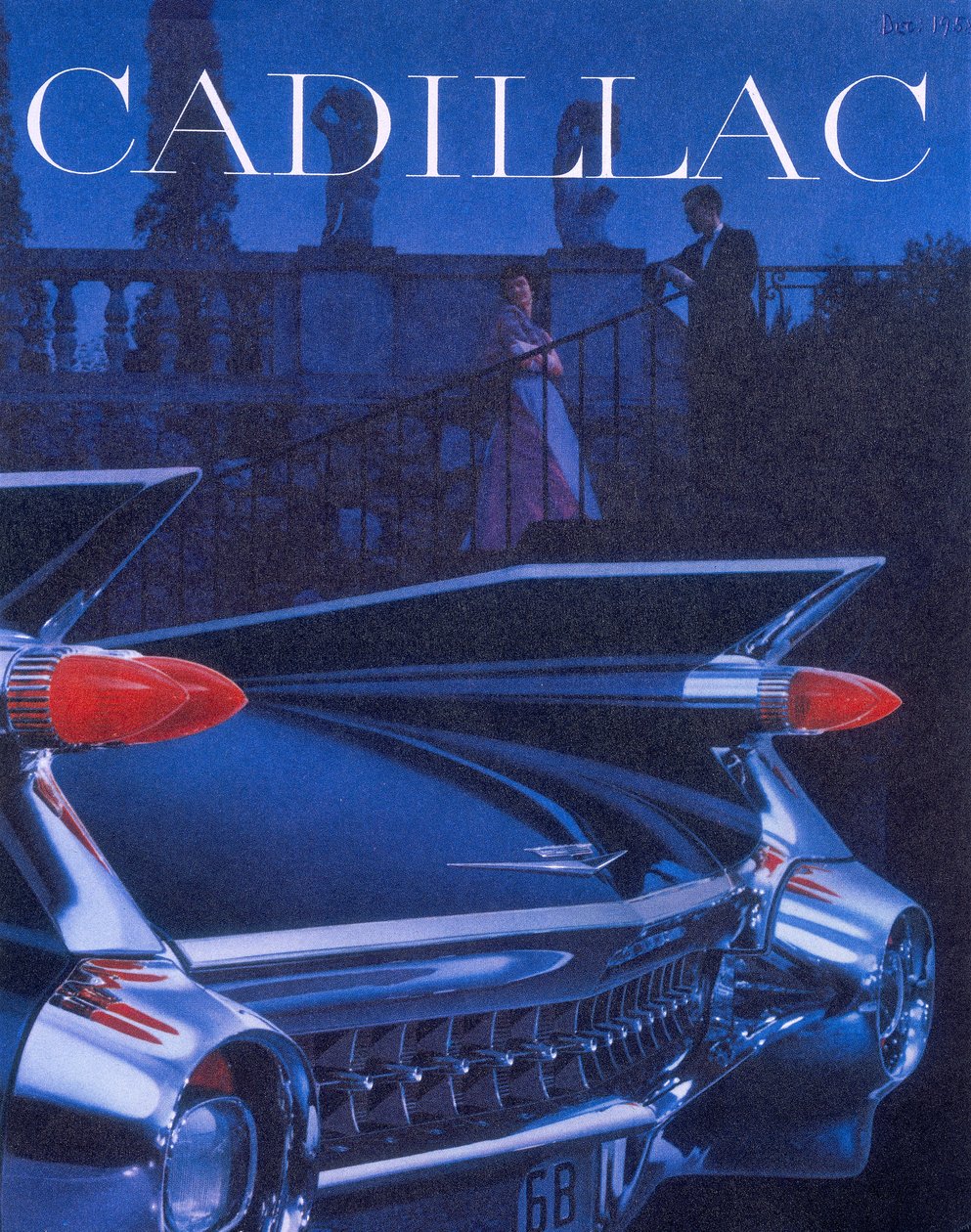 Cadillac-et reklámozó plakát, 1959 alkotó: Unbekannt