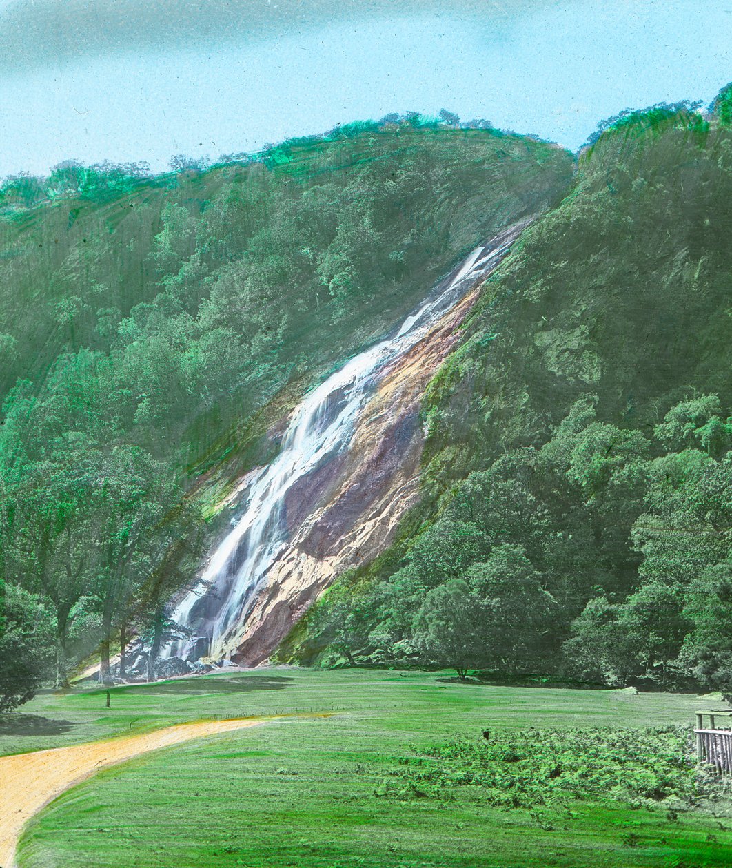 Powerscourt-vízesés, Co. Wicklow, 1910 alkotó: Unbekannt