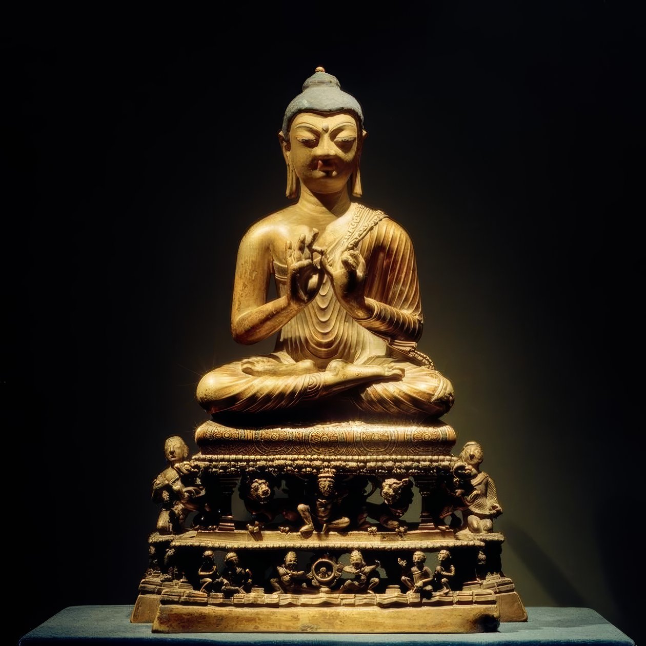 Prédikál Buddha / szobor, 8. század alkotó: Unbekannt