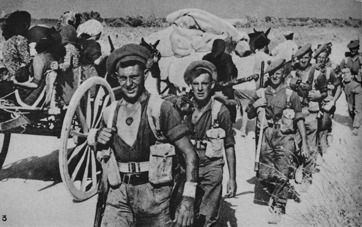Továbbnyomva a hídfőről, 1943-44 alkotó: Unbekannt