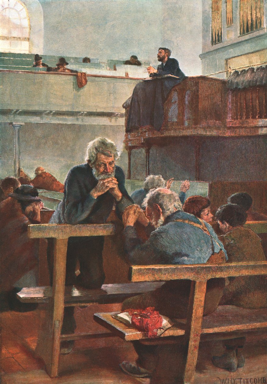 Primitive Methodists at Prayer, c1889, c1902. alkotó: Unbekannt