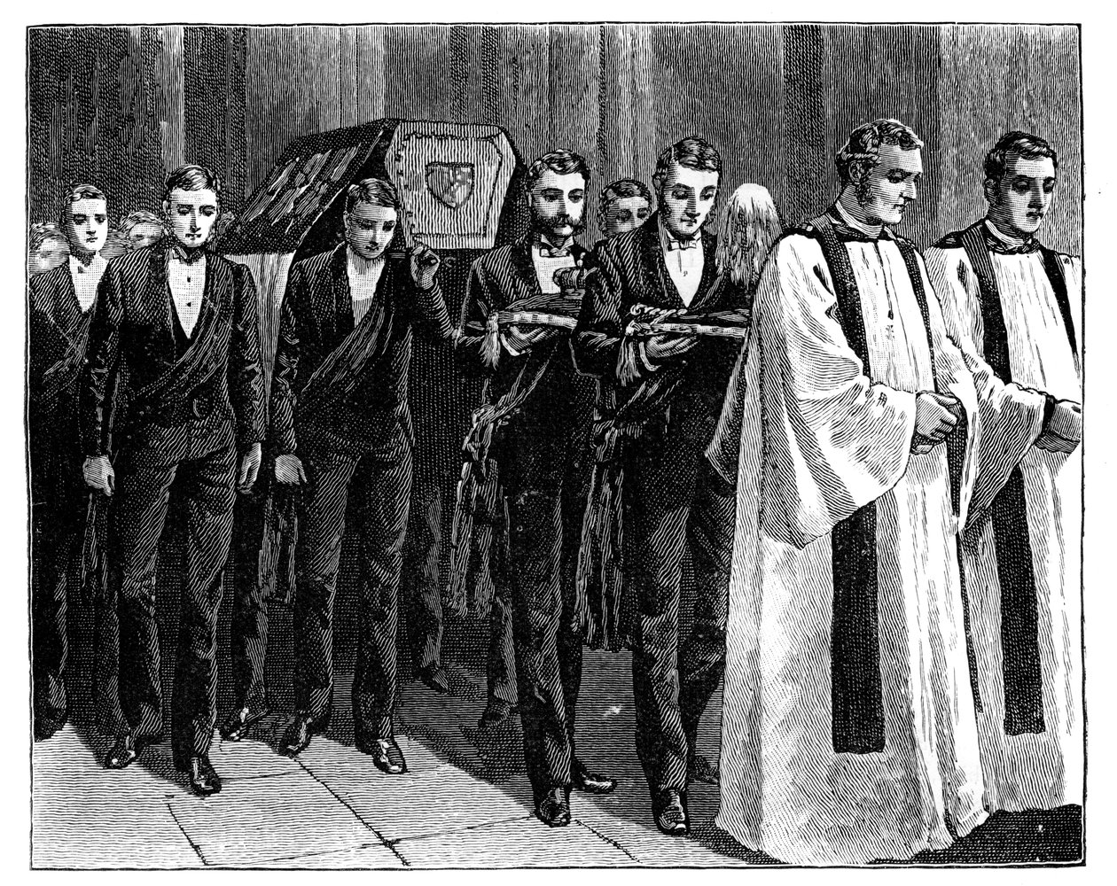 Albert herceg temetése, 1861 alkotó: Unbekannt