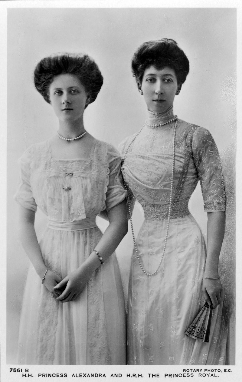 Alexandra hercegnő és a királyi hercegnő, az 1900-as évek vége alkotó: Unbekannt