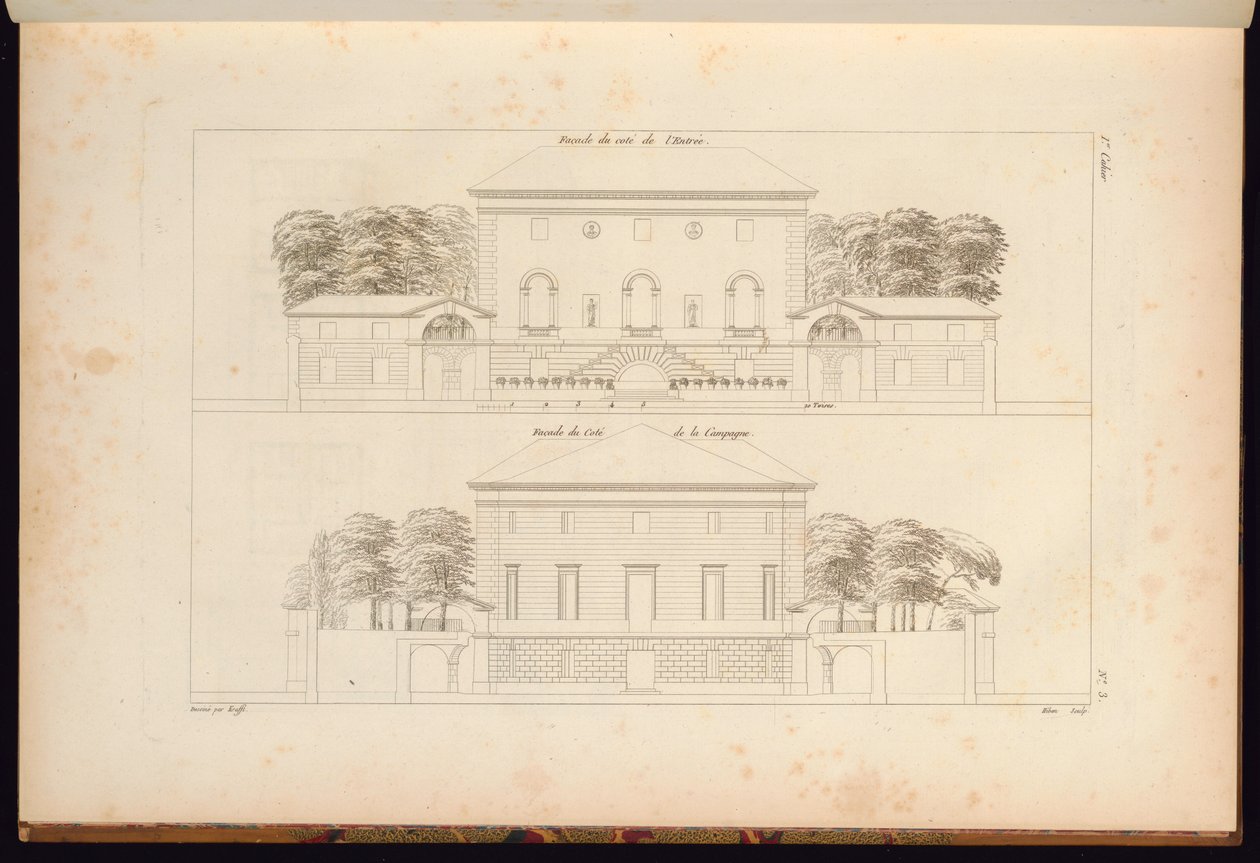 Print, Civil Architecture Collection ..., 1806–12 alkotó: Unbekannt