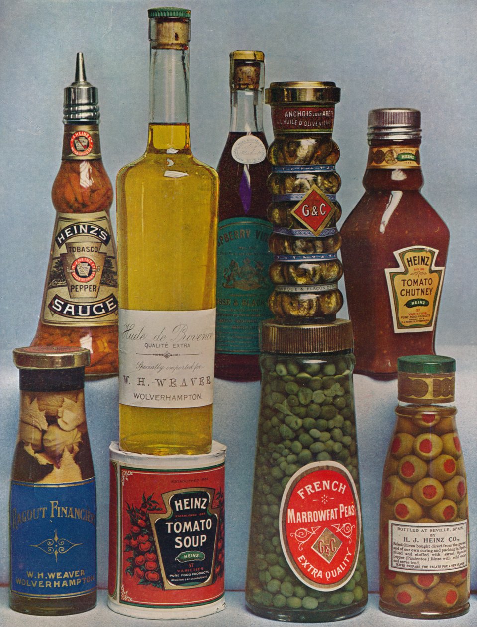 Termékcímkék, 1909. alkotó: Unbekannt