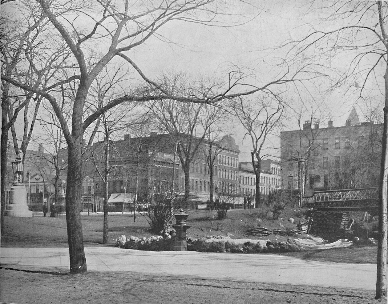 Public Square, Cleveland, Ohio, 1897. alkotó: Unbekannt