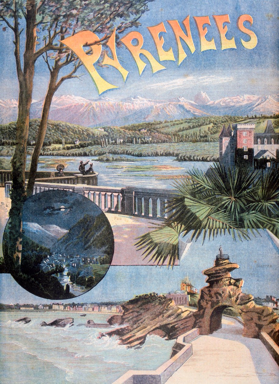 Pireneusok, 1894 alkotó: Unbekannt