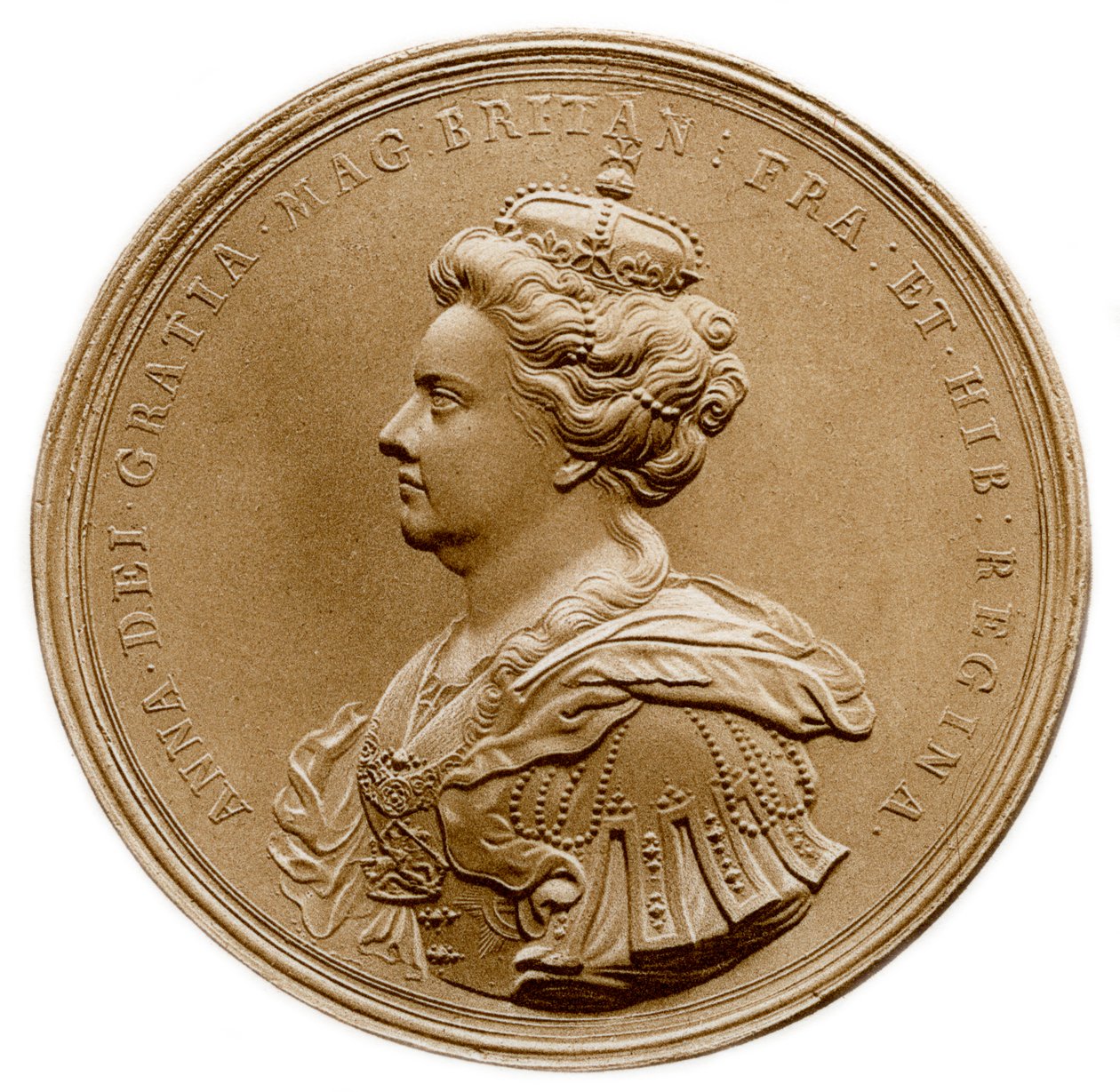 Anna királynő, 1702, 1906 alkotó: Unbekannt