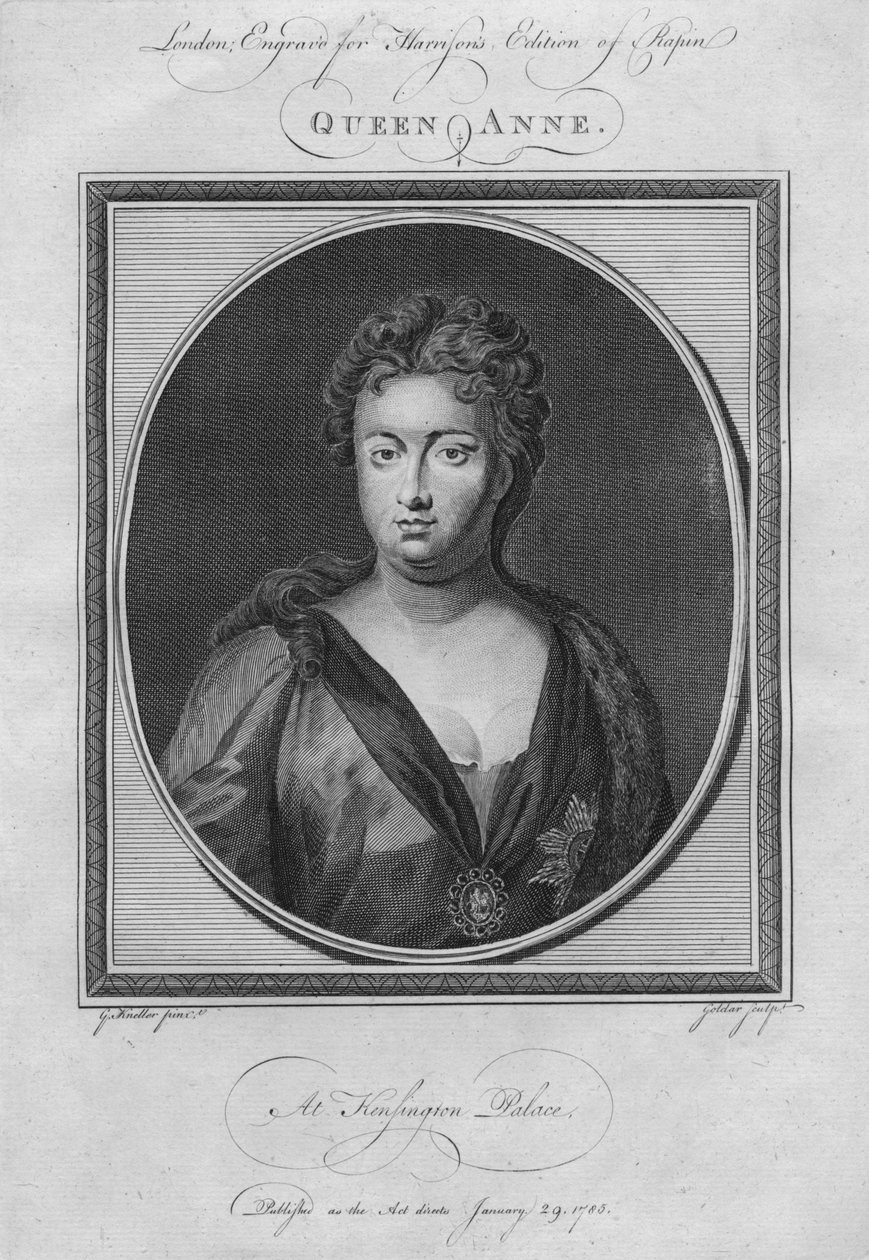 Anna királynő, 1785 alkotó: Unbekannt