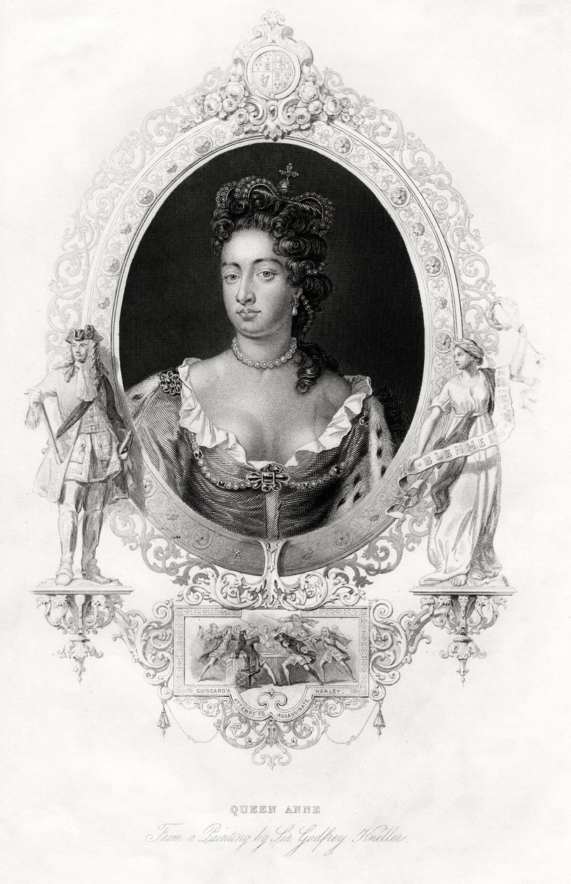Anna királynő, 1860 alkotó: Unbekannt