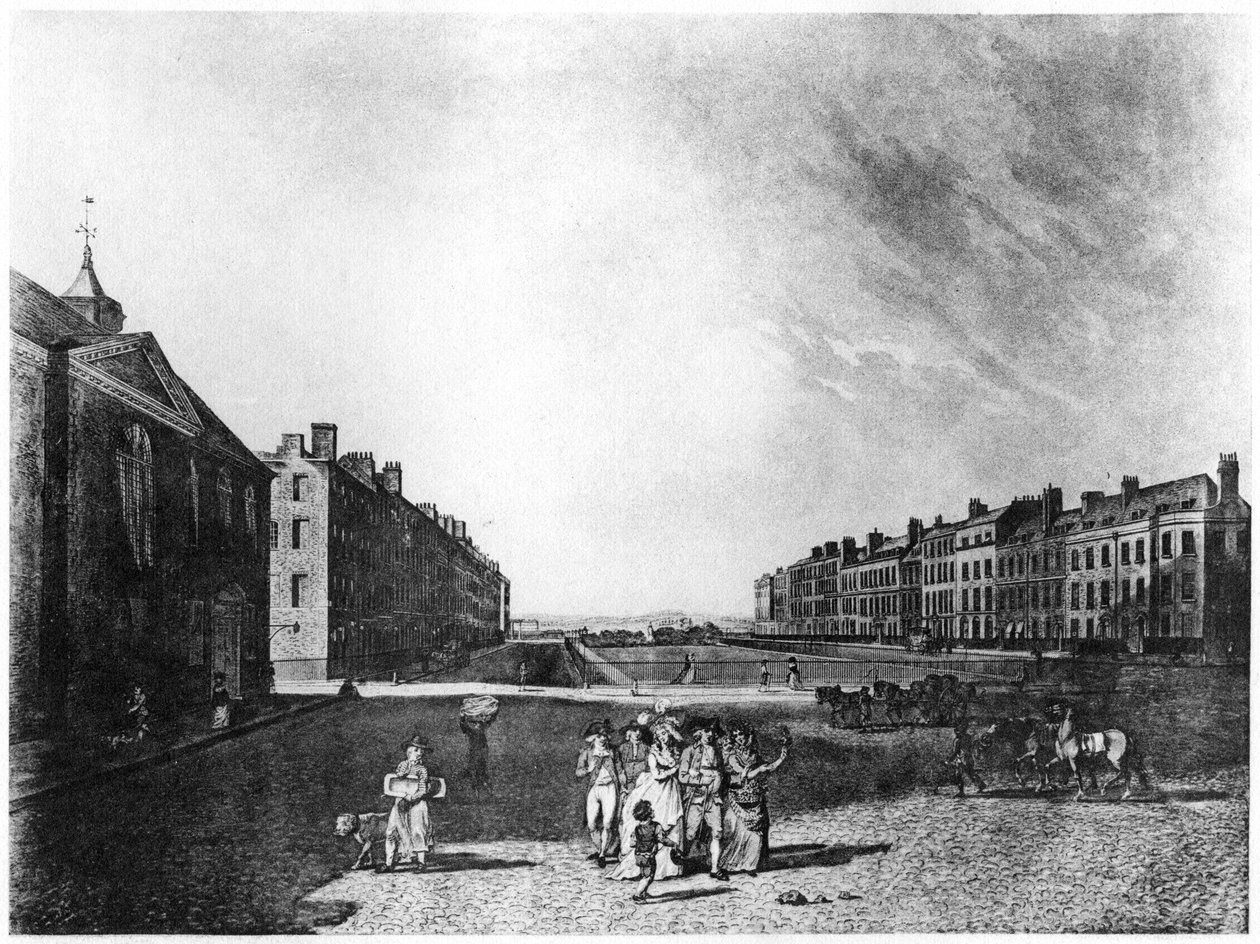 Queen Square, Bloomsbury, London, 1787 1907 alkotó: Unbekannt