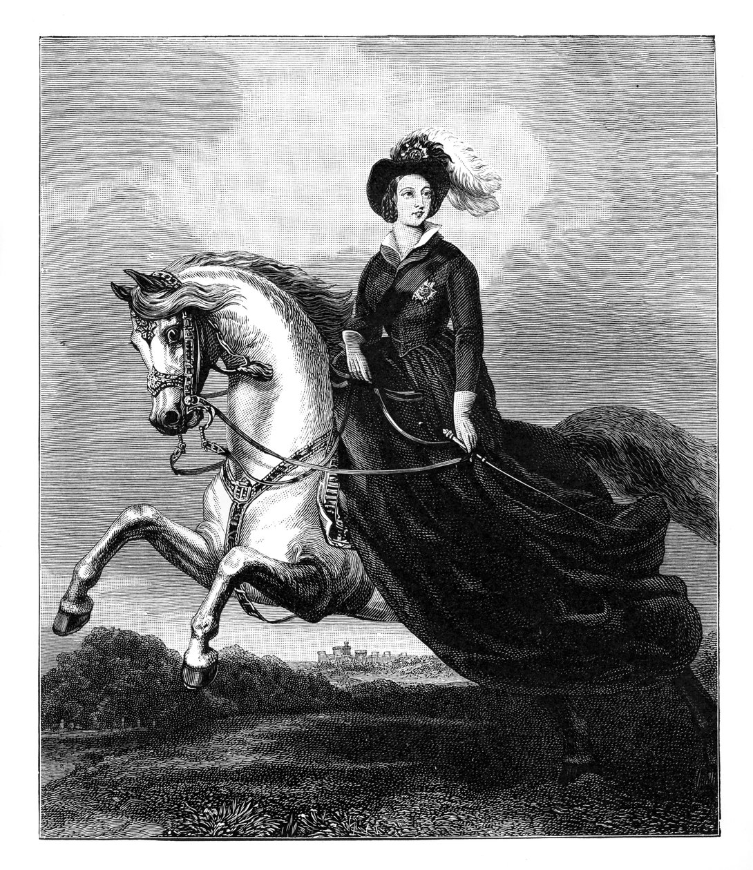 Viktória királynő, 1840-es évek, 19. század vége alkotó: Unbekannt
