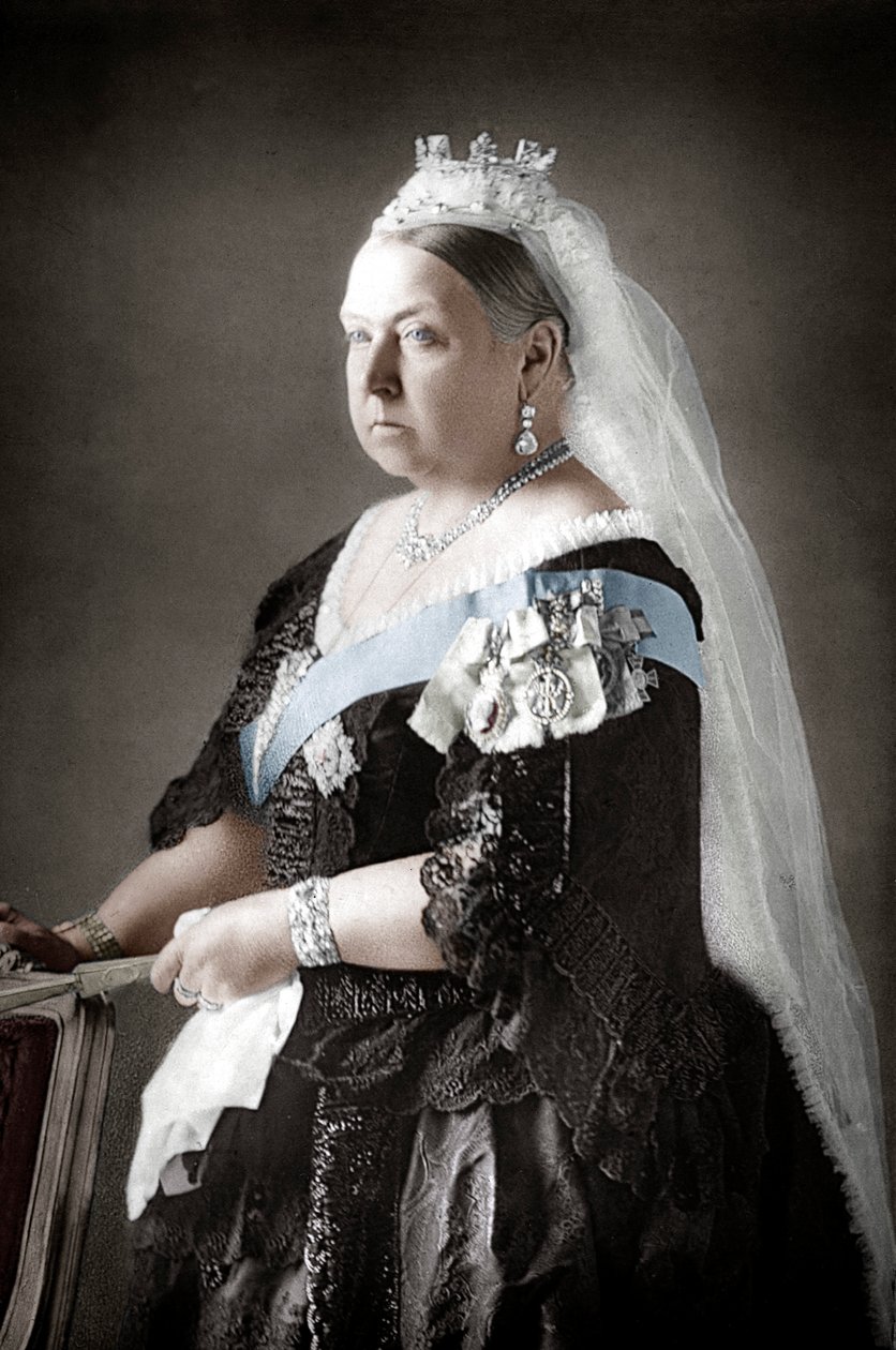 Viktória, az Egyesült Királyság királynője, 1890 alkotó: Unbekannt