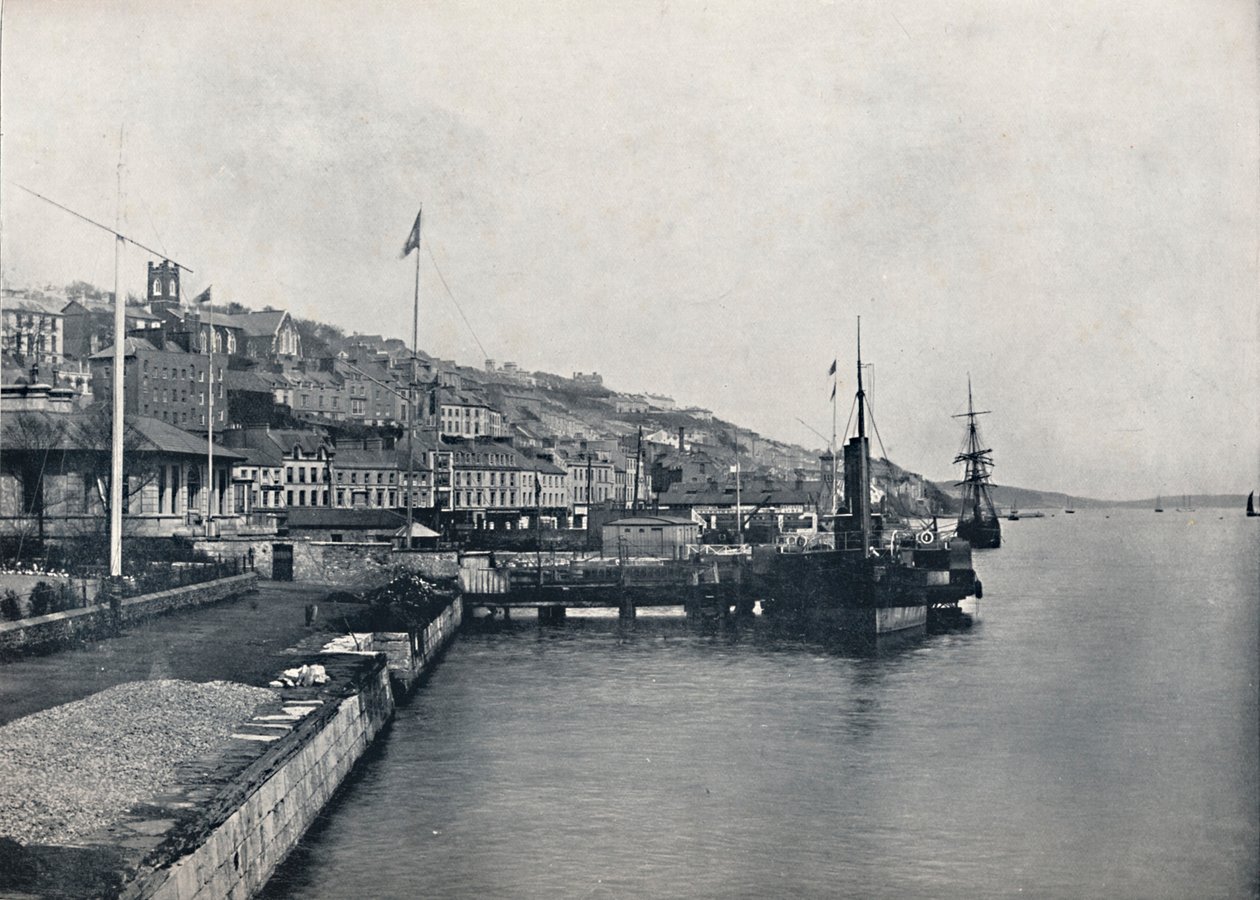 Queenstown – Looking Along the Shore, 1895 alkotó: Unbekannt