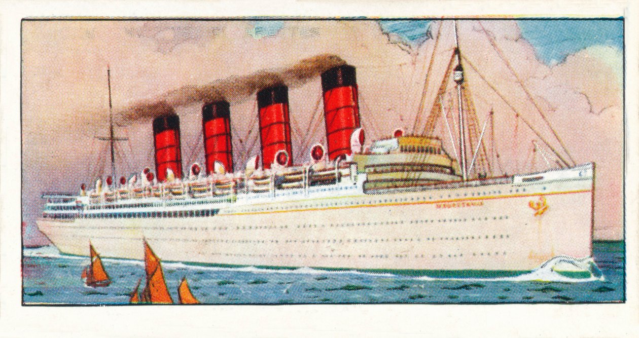 R.M.S. Mauritánia, 1937 alkotó: Unbekannt