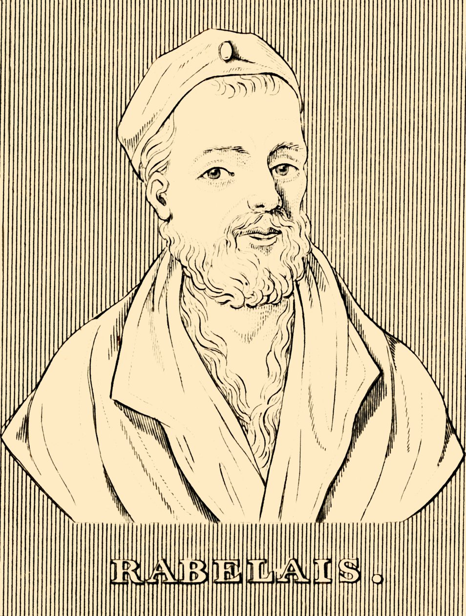 Rabelais, 1483-1553, 1830. alkotó: Unbekannt