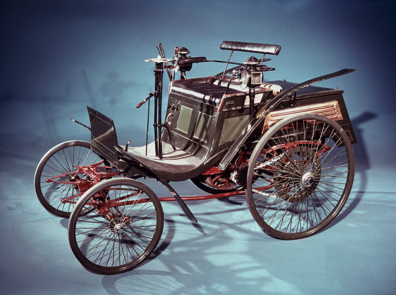 Hátsó motoros Benz Velo autó, német, 1894 alkotó: Unbekannt