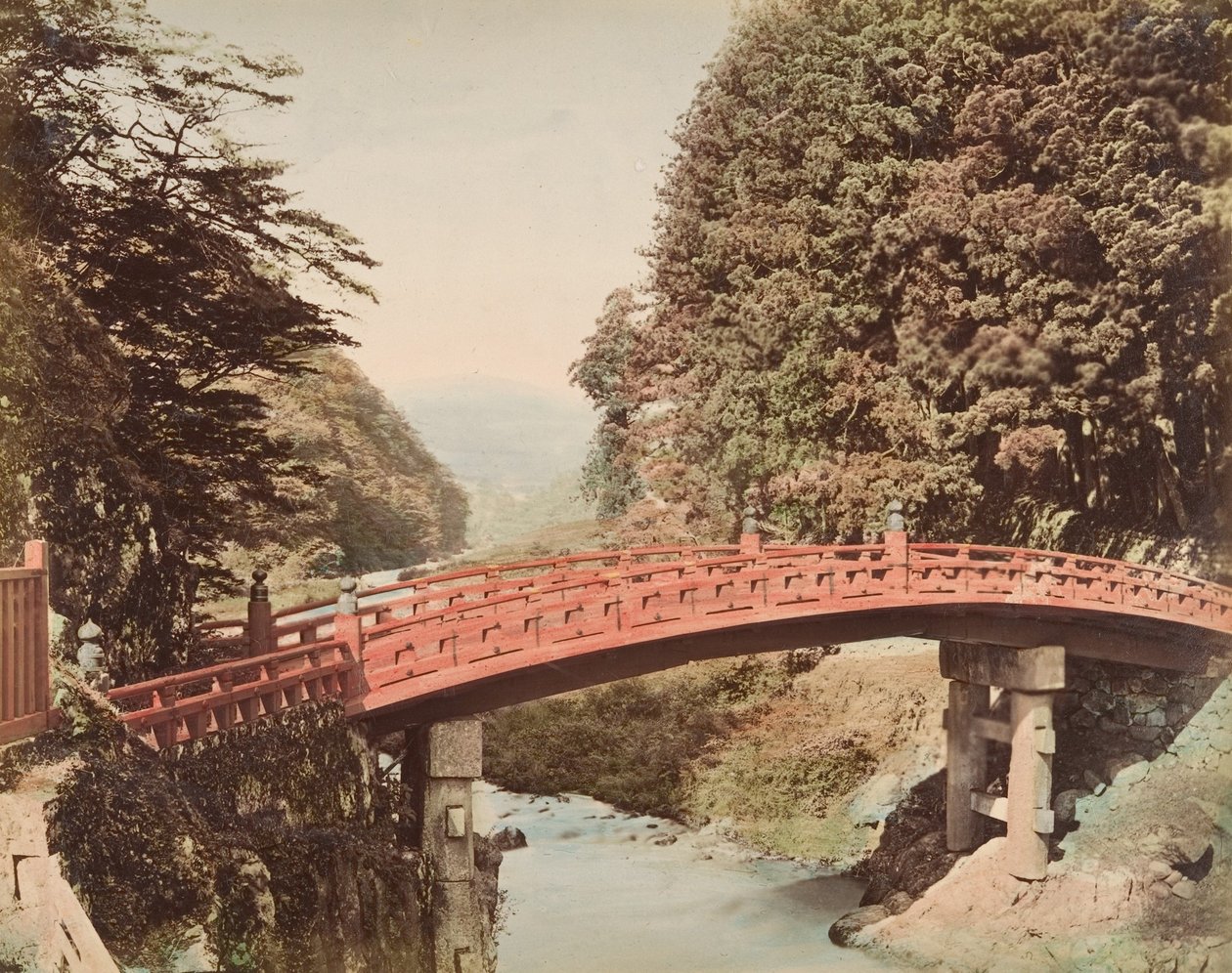 [Vörös híd], 1870-es évek. alkotó: Unbekannt